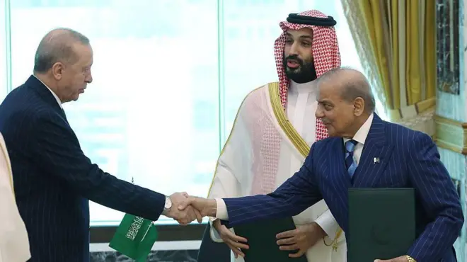 پاکستان سعودی عرب اور ترکی میں دفاعی معاہدہ