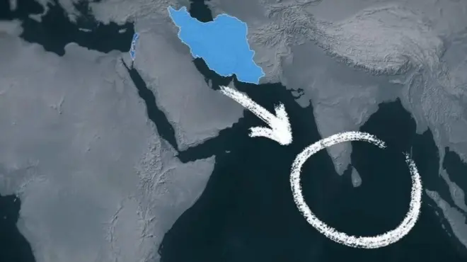 ईरान की जंग को नक़्शे से समझिए 