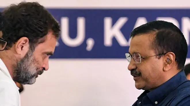 राहुल गांधी और अरविंद केजरीवाल