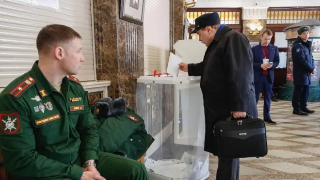 Голосование на выборах в Москве