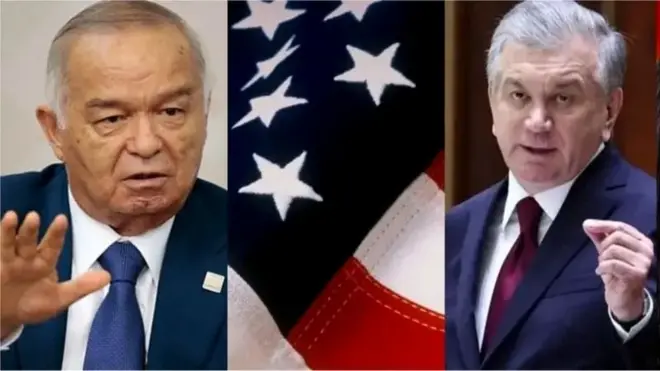 Ислом Каримов ва Шавкат Мирзиёев