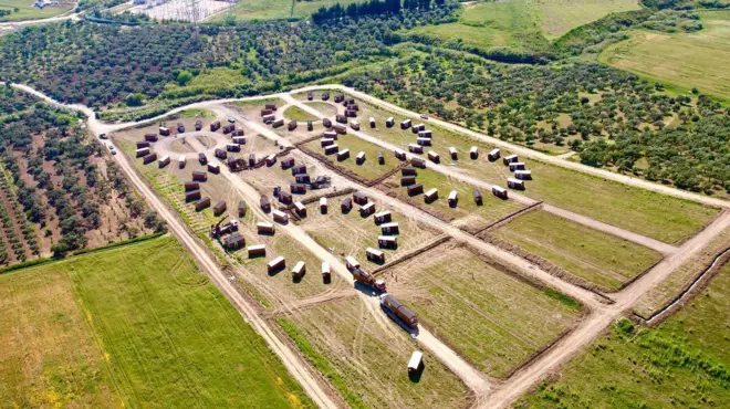 Antakya Kuzeytepe'deki Örnek Evler Yaşam Köyü 