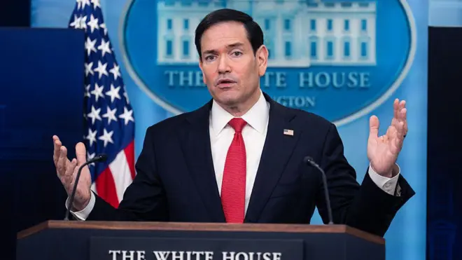 Marco Rubio en la Casa Blanca