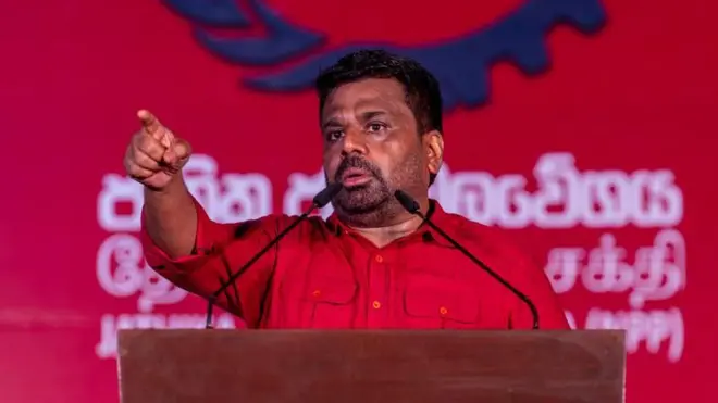 අනුර කුමාර දිසානායක මහරගම මැයි රැලිය අමතමින්
