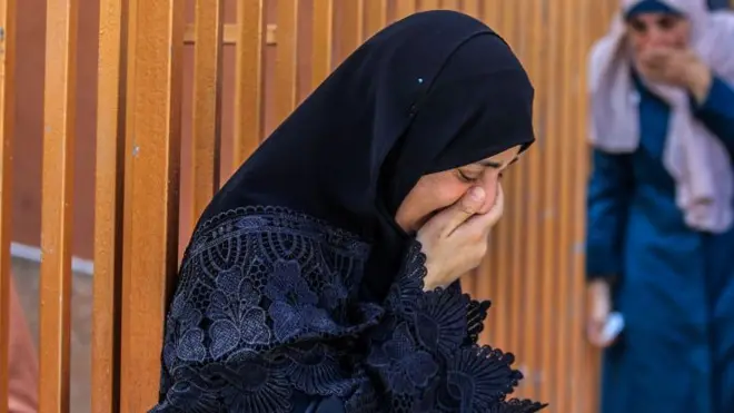 गजा में हमला