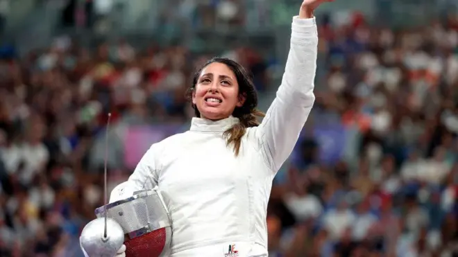 नादा हाफेज पॅरिस ऑलिंपिकदरम्यान