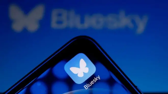 ब्लूस्काई का लोगो 