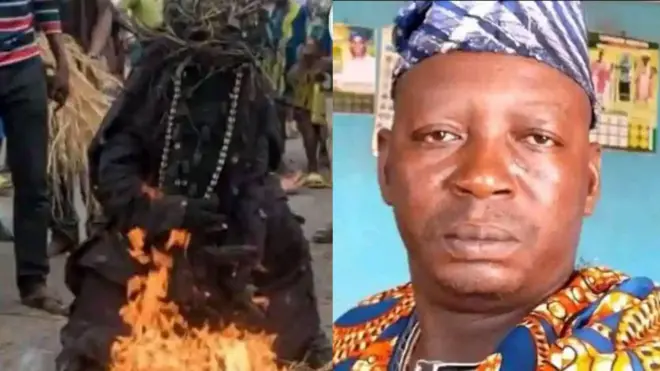 Aworan eegun Danafojura ati Sunday Babatunde