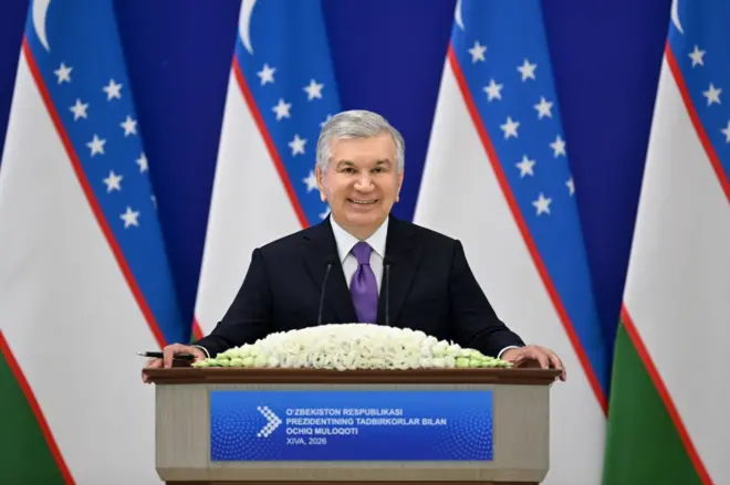 Ўзбекистон президенти Шавкат Мирзиёев