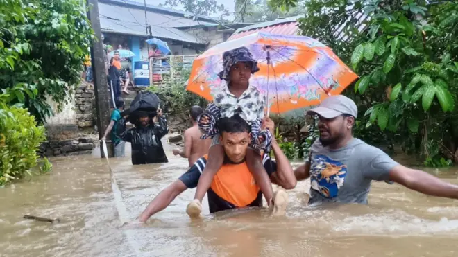 ජල ගැලීම් ඡායාරූපයකි