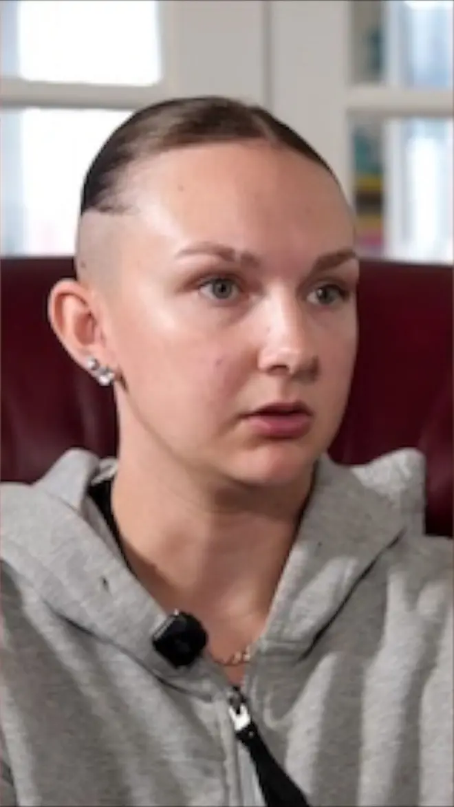 Tejlor Kolter tokom intervjua za BBC.