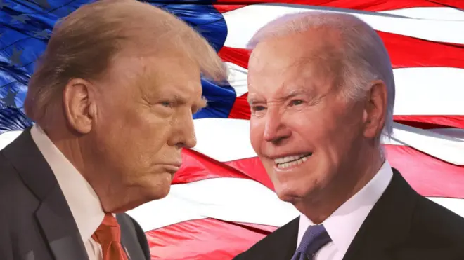 трамп, байден