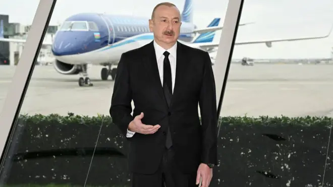 الهام علی‌اف در مصاحبه‌ای با با تلویزیون جمهوری آذربایجان 