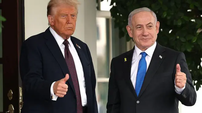 ट्रंप और नेतन्याहू