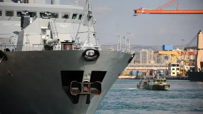 Порт в Тартусе