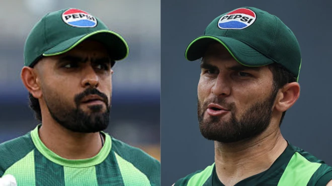 बाबर आज़म और शाहीन अफ़रीदी