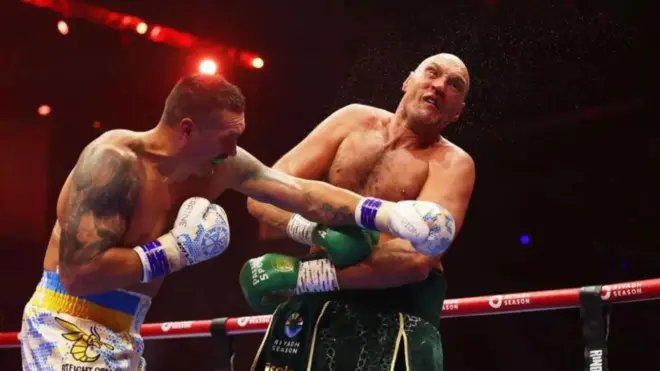 Usyk vs Fury's 