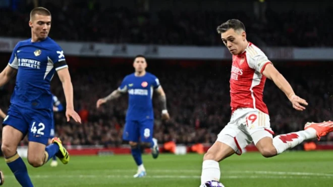 Trossard score for Arsenal