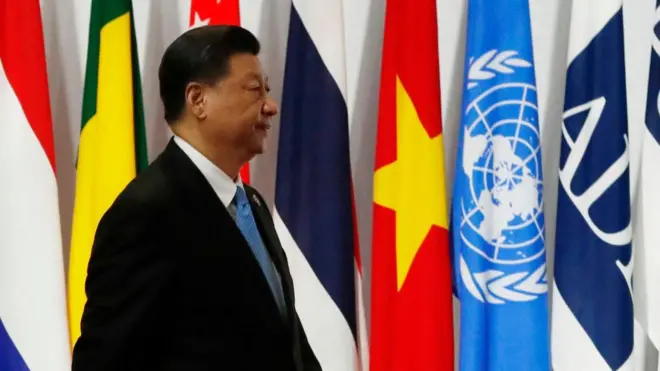 2019年6月28日，中國國家主席習近平出席在日本大阪舉行的二十國集團（G20）領導人峰會。