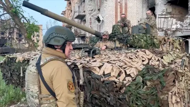 Пригожин, Бахмут