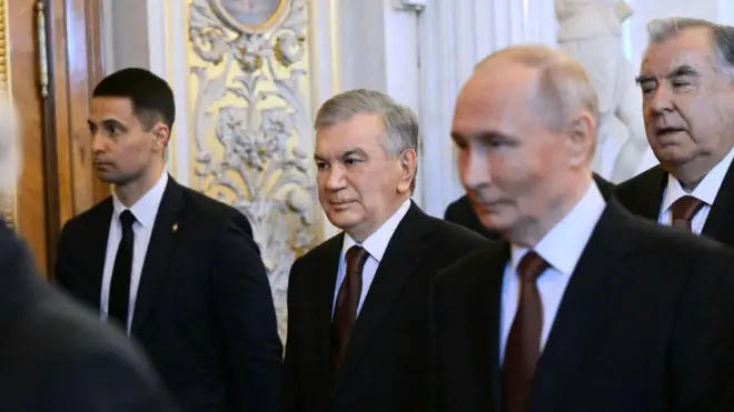 Путин ва Мирзиёев