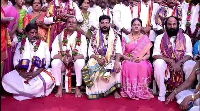 యాదాద్రిలో తెలంగాణ మంత్రుల పర్యటన