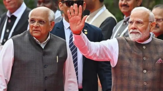 भूपेंद्र पटेल यांना 2021 मध्ये गुजरातचे मुख्यमंत्री बनवण्यात आले (फाइल फोटो)