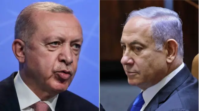 Erdogan iyo Netanyahu