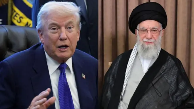 டொனால்ட் டிரம்ப், அயதுல்லா அலி காமனெயி 