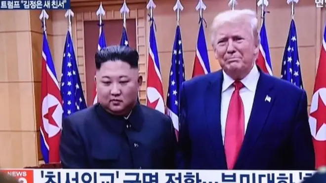 Trump na Kim