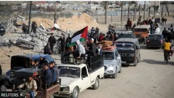 Aworan awọn ogunlende ọmọ Palestine to n mura ati pada sile wọn