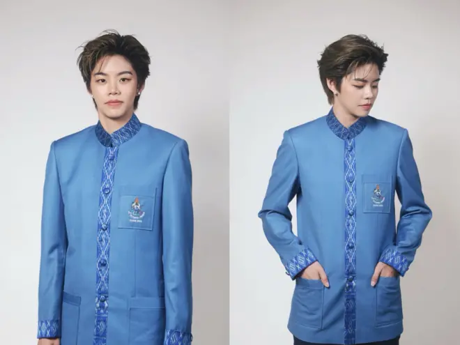 ภาพชุดพิธีการทีมไทย