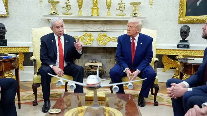 Netanyahu ile Trump