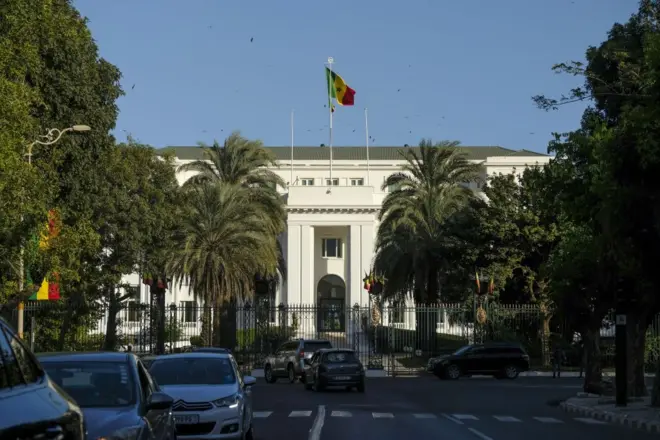 Palais de la République à Dakar