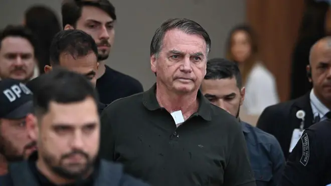 Jair Bolsonaro. 