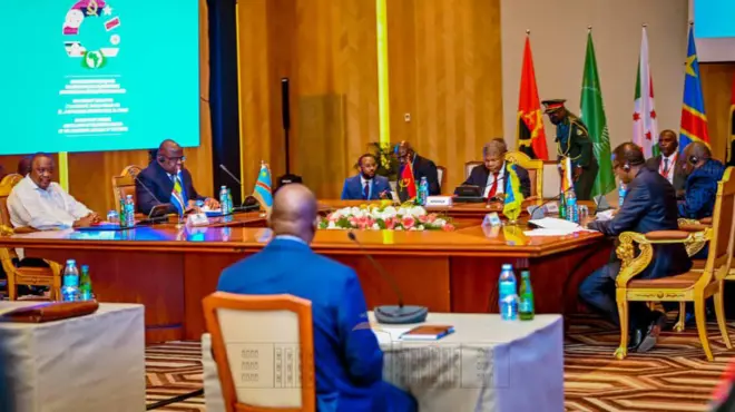 Perezida João Manuel Lourenço wa Angola yahamagaje abakuru b’ibihugu vy’akarere kugira ngo bige ingene intambara yohagarara mu buseruko bwa Congo 