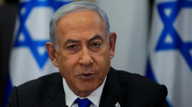 O primeiro-ministro israelense, Benjamin Netanyahu