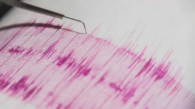 Medición de un temblor