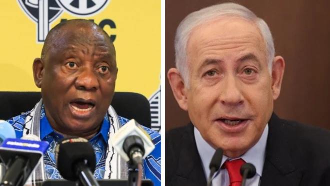 President Cyril Ramaphosa and Prime Minister Benjamin Netanyahu