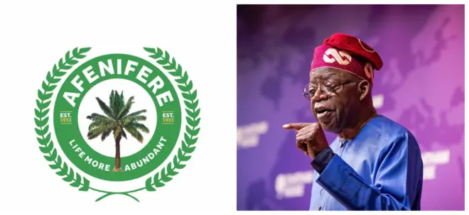 Aworan ẹgbẹ Afenifere ati Bola Tinubu