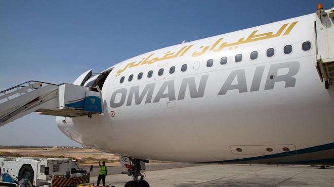 یک هواپیمای عمانی