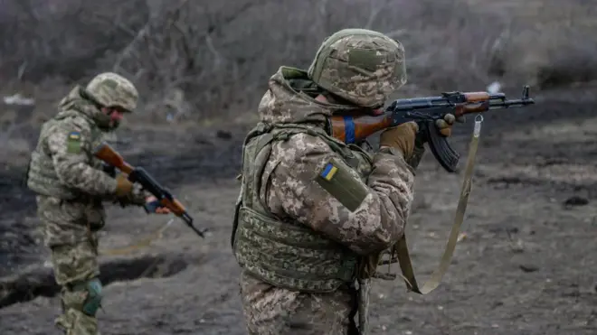 Українські військові 