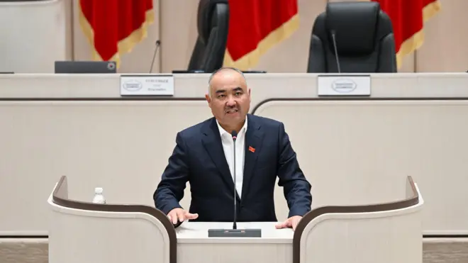 Сегизинчи чакырылыштын спикери Нурланбек Тургунбек уулу