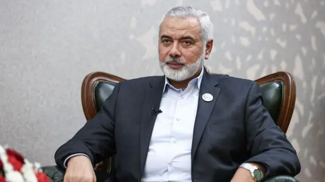 हमास से राजनीतिक विंग के प्रमुख इस्माइल हनिया 