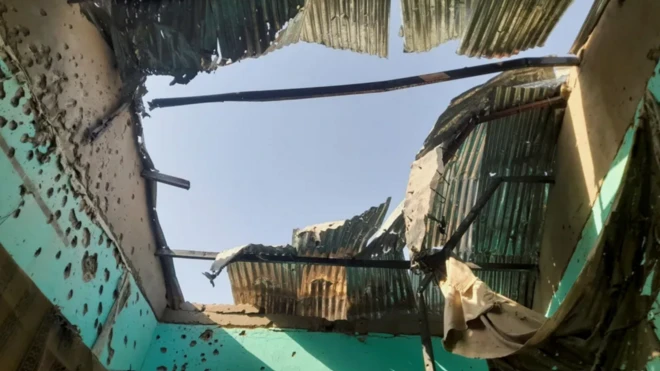 Aworan bi ile iwosan tawọn afurasi janduku sẹ ikọlu si sẹ bajẹ to