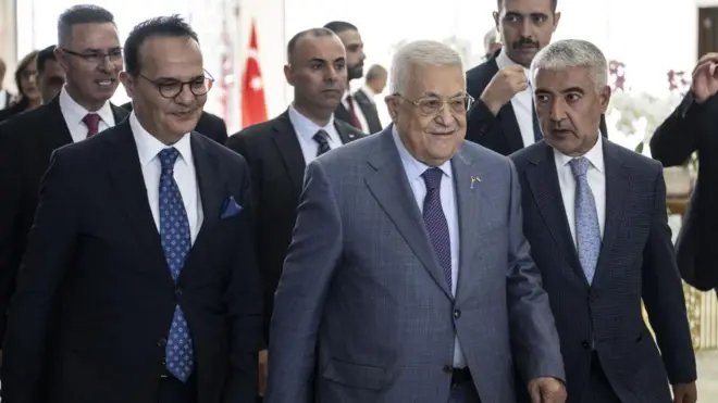 Filistin lideri Mahmud Abbas