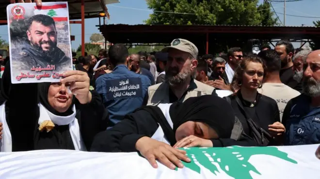 د لبنان د روغتیا وزارت وايي تېرو څلورو ورځو کې اسرائیلي بریدونو کې ۶۰ کسان وژل شوي دي.
