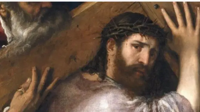 Jesu pẹlu igi agbelebuu