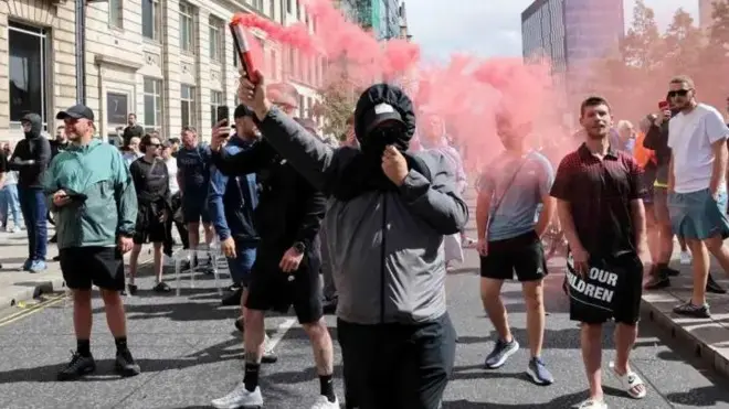 Ливерпуль, демонстрация