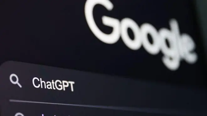 بحث عن "تشات جي بي تي" في محرك غوغل